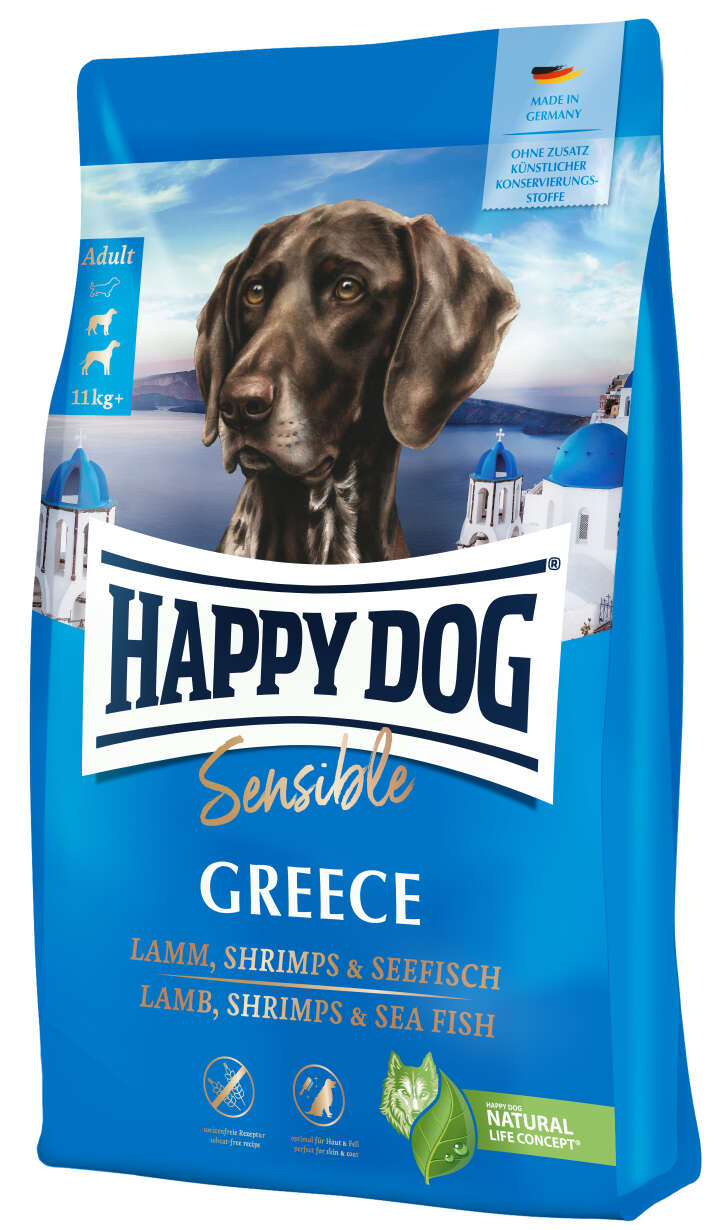 HAPPY DOG Hunde-Trockenfutter Sensible Greece